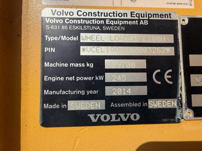 VOLVO L180H 2014 (7)